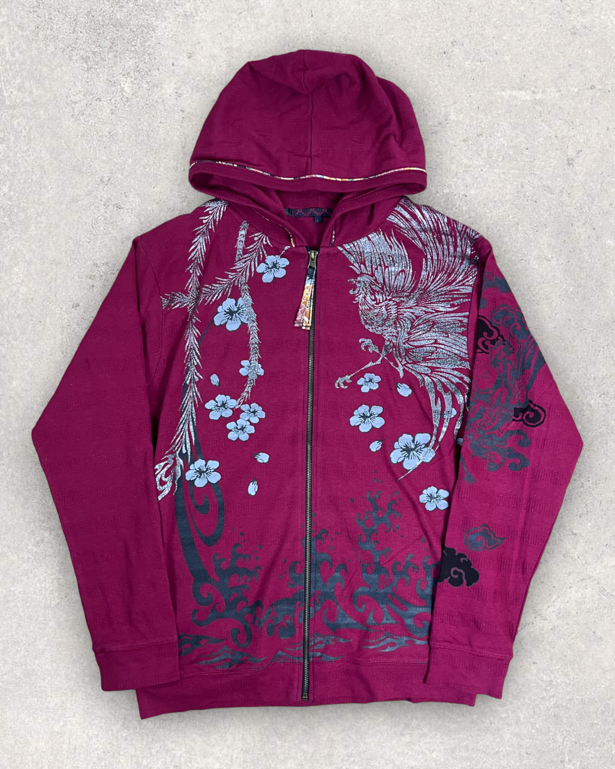 The Phoenix Koi] Japanese transitional hoodies Vintage - hoodie