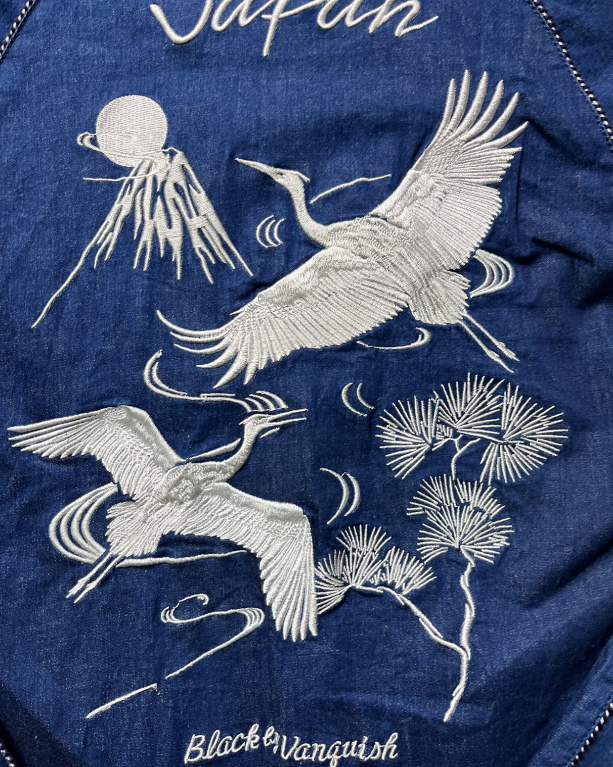 Vanquish Crane Denim Sukajan