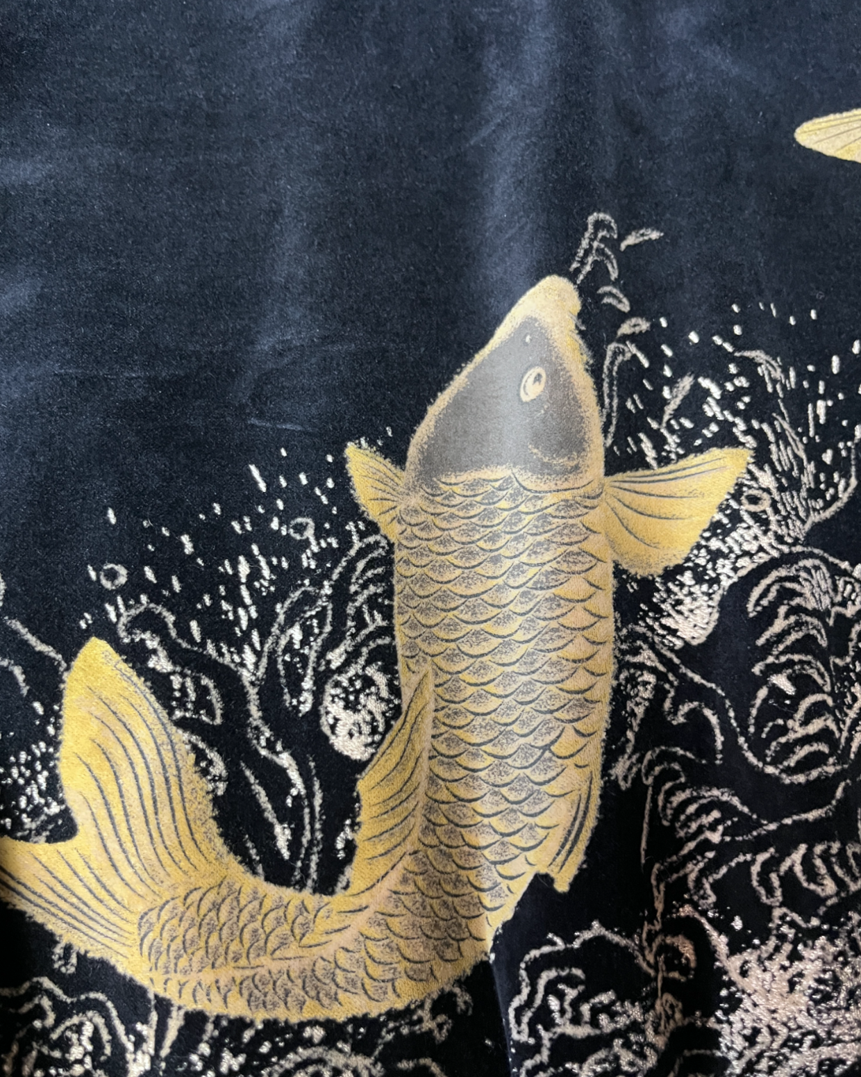 Carp Japanese pattern jacket | Winter | Vintage jacket