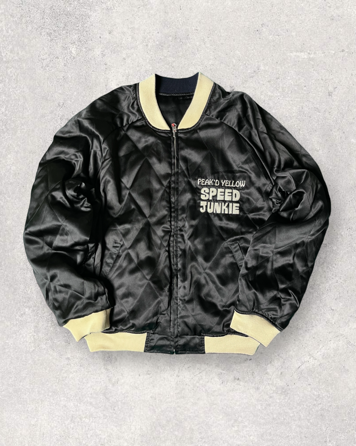 Rare | PEAK'D YELLOW 2 way sukajan | winter | Vintage jacket