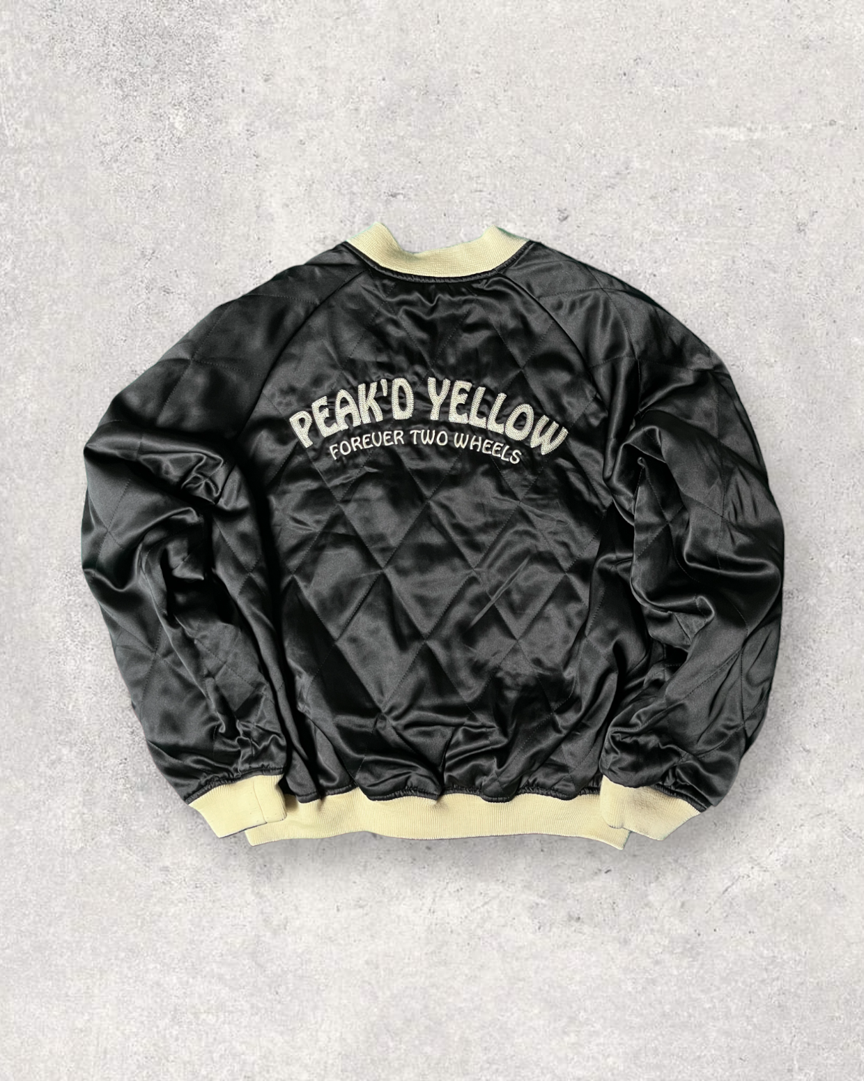 Rare | PEAK'D YELLOW 2 way sukajan | winter | Vintage jacket