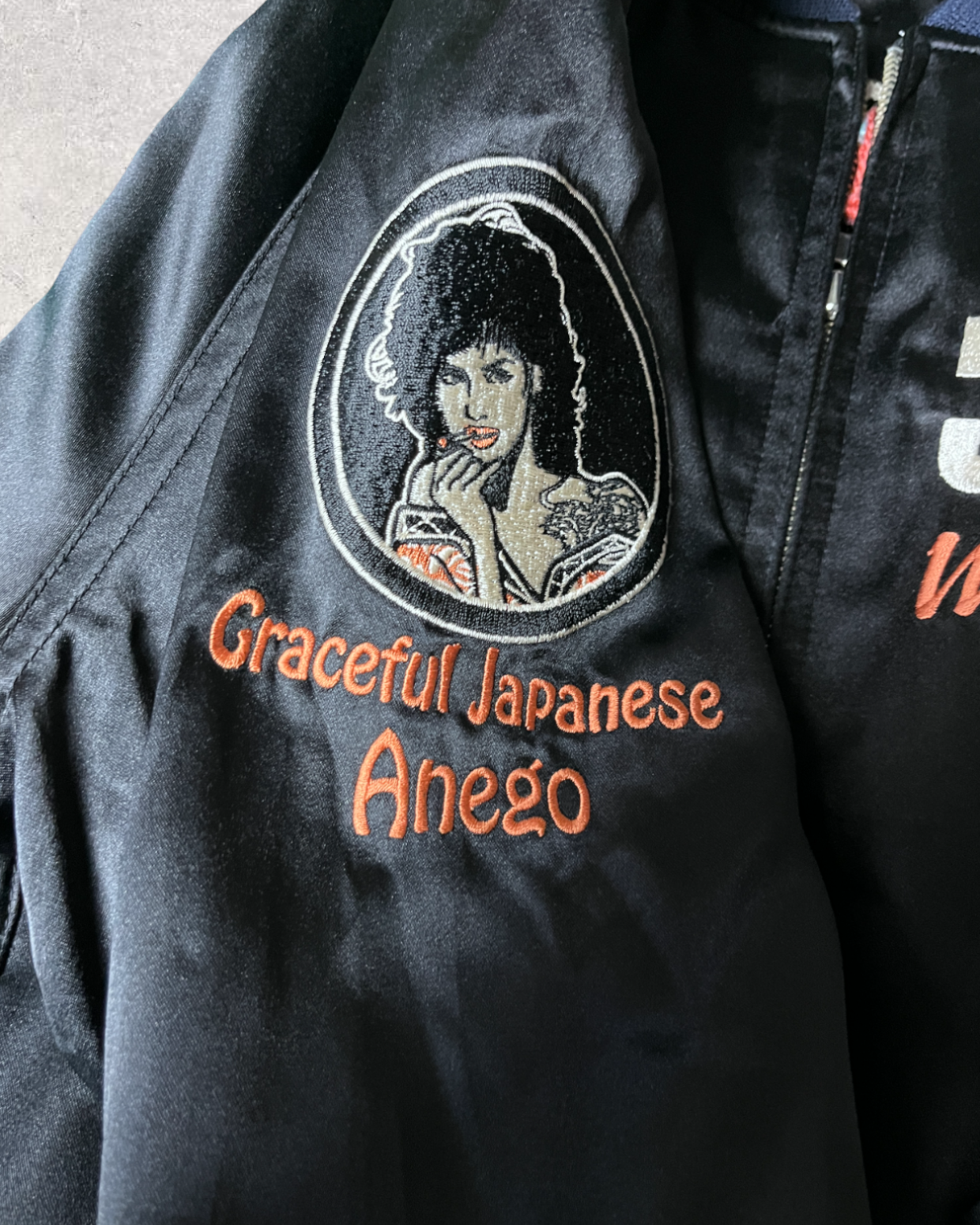 Rare | PEAK'D YELLOW 2 way sukajan | winter | Vintage jacket
