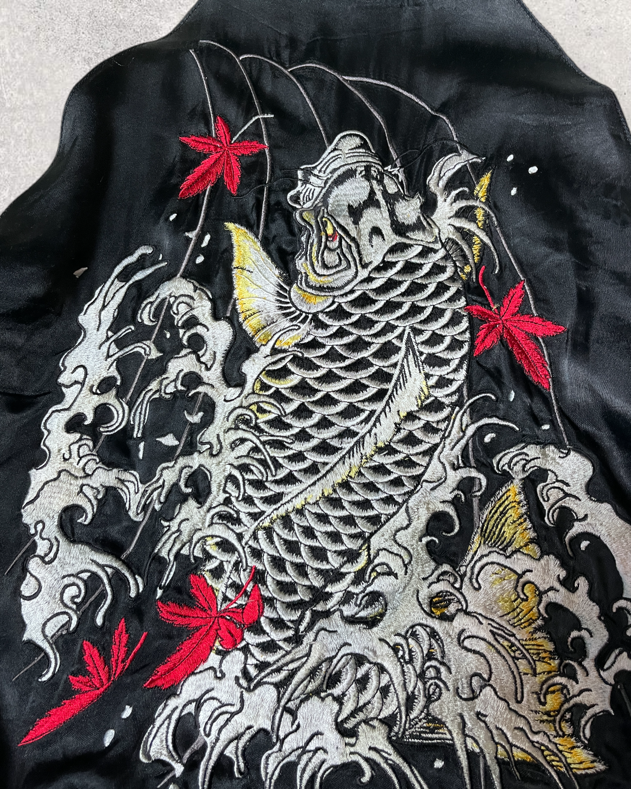 SATORI Satori Black Reversible Japanese Pattern Skajan | spring | Vintage