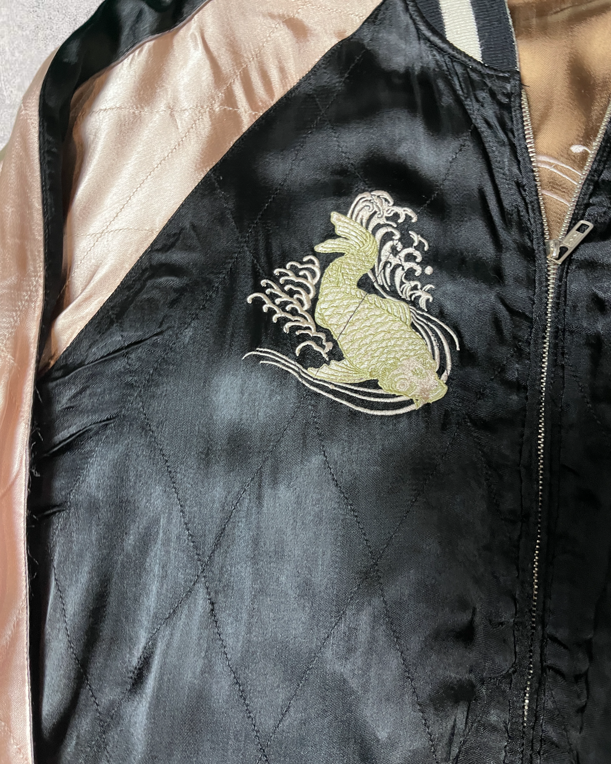 Reversible carp, austere skajan. | spring | Vintage
