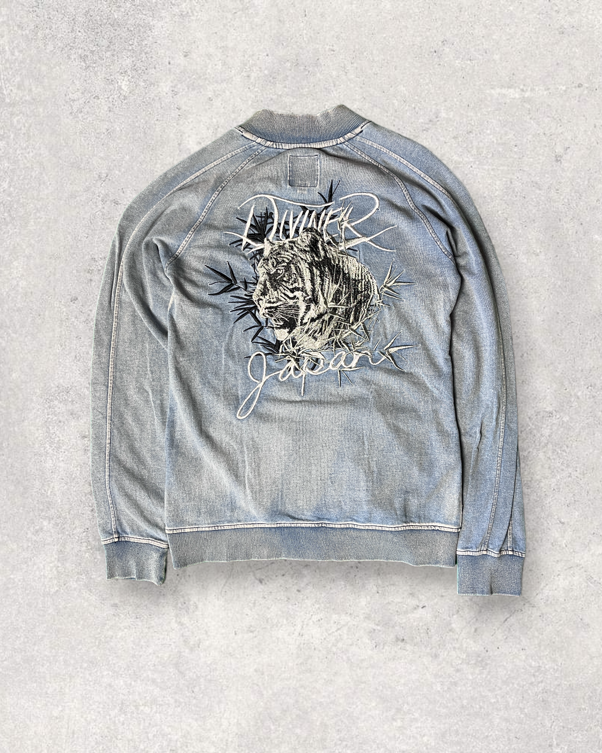 Divider Tiger Denim Sukajan jacket Stylish | Spring | Vintage