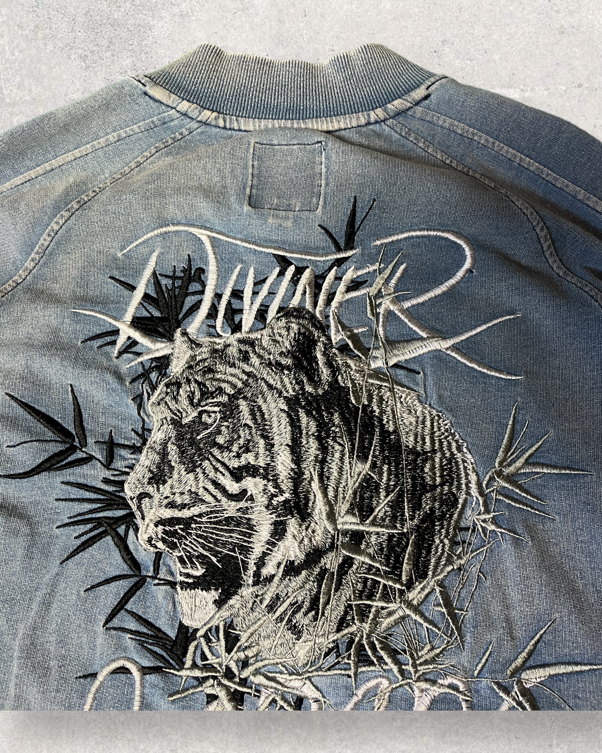 Divider Tiger Denim Sukajan jacket Stylish | Spring | Vintage