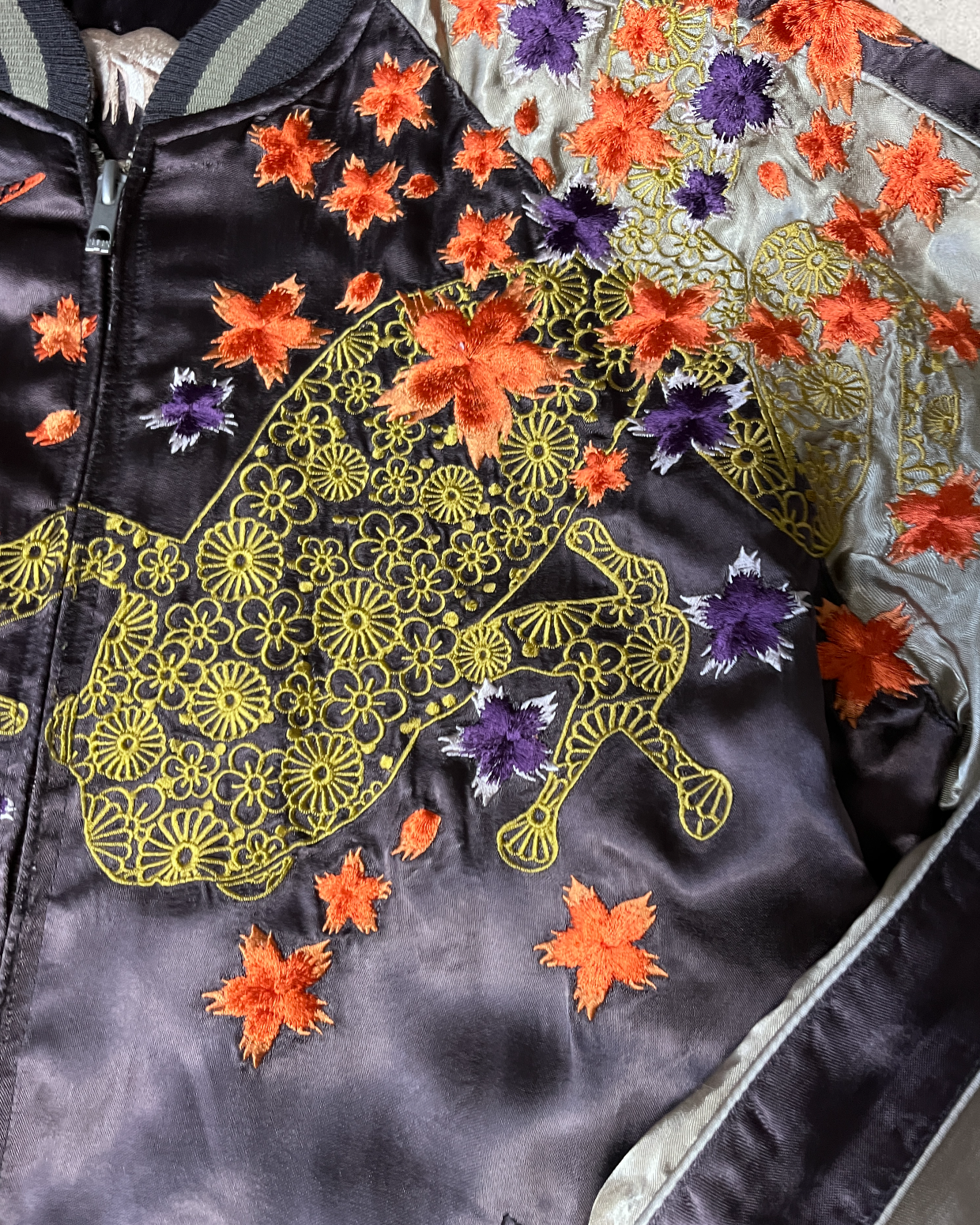 Super Rare 301 BANZAI FROG Sukajan Brown not black color | Spring/Autumn | Vintage