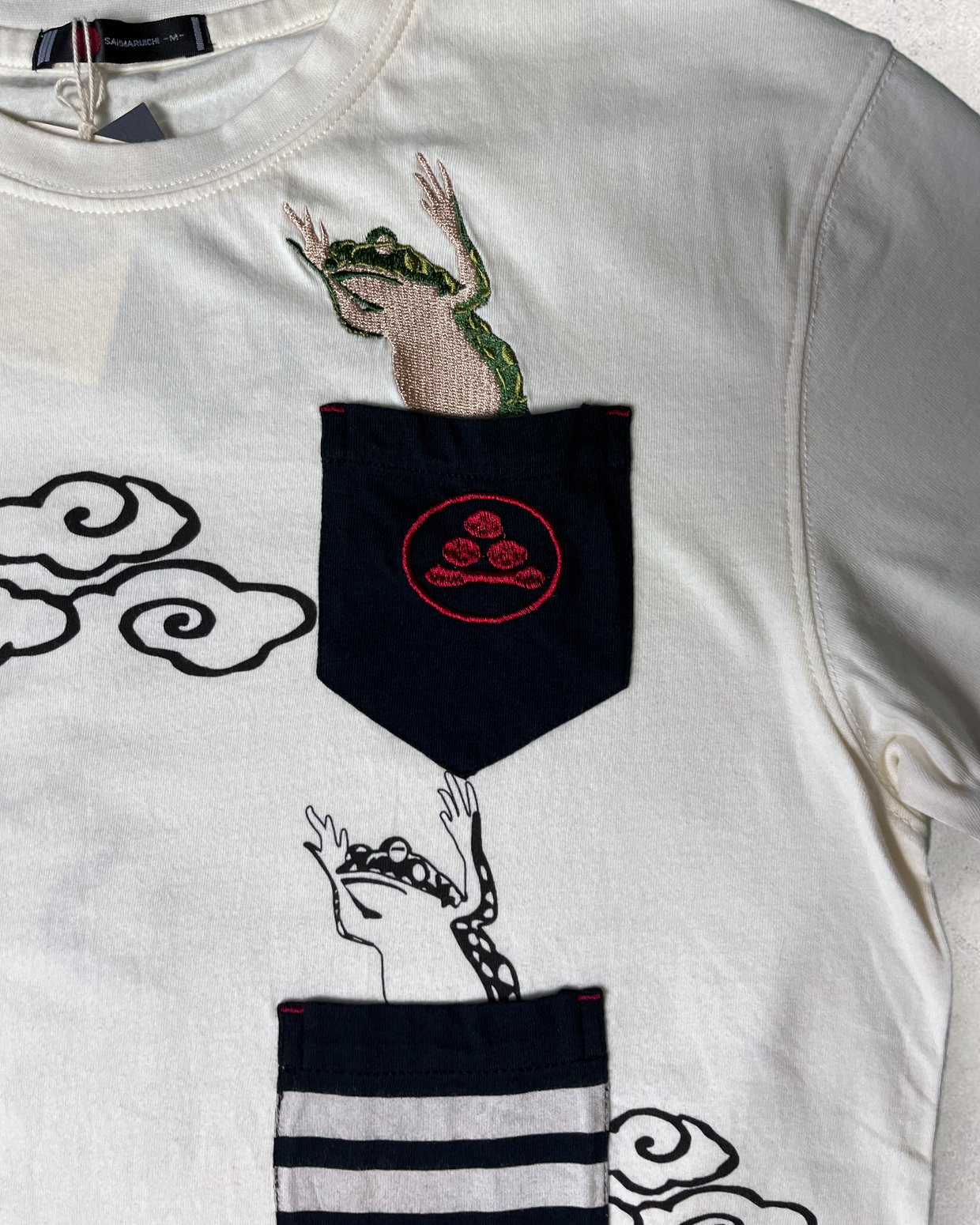 Sanmaruichi Rare pocket White T - shirts | Bran new