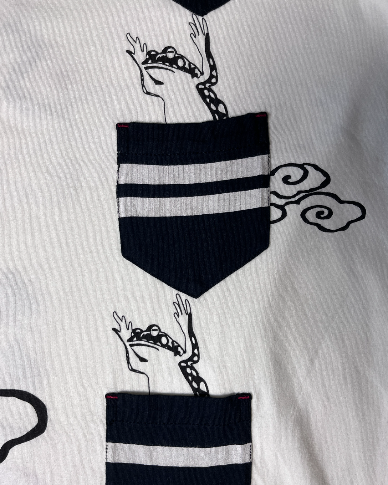 Sanmaruichi Rare pocket White T - shirts | Bran new