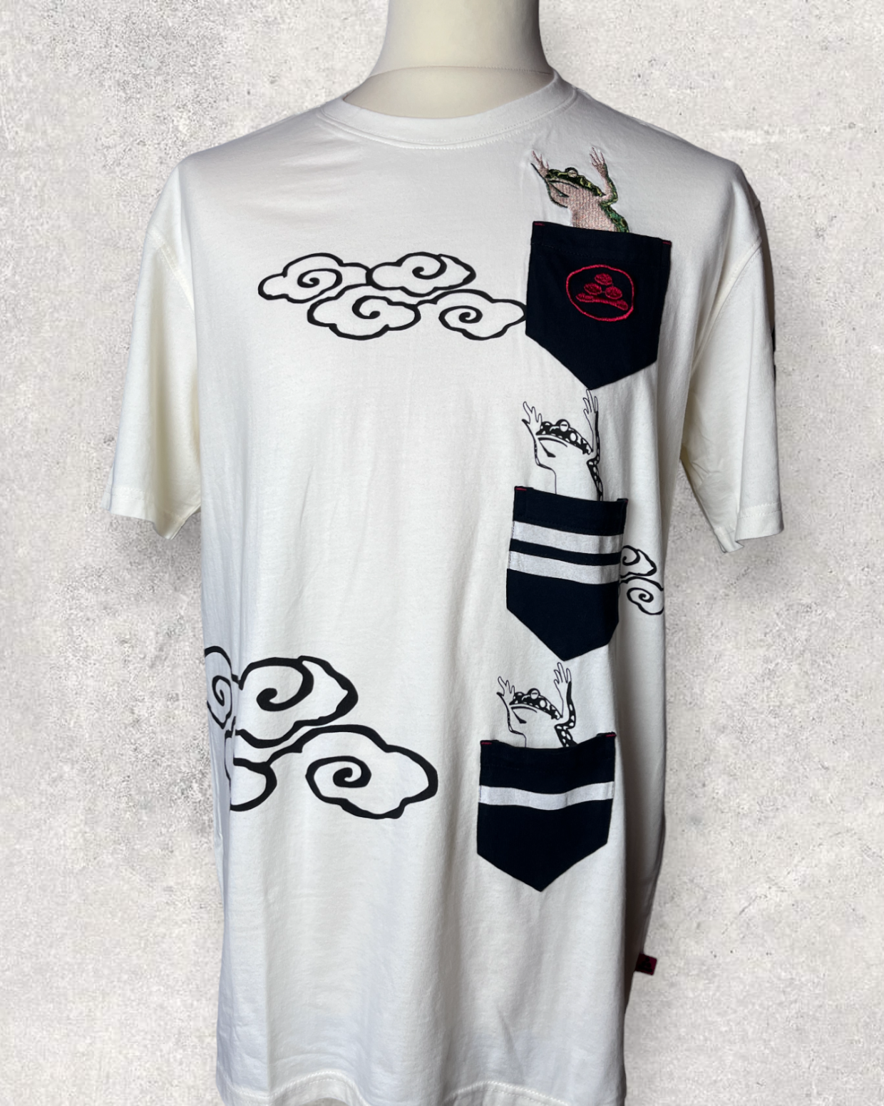 Sanmaruichi Rare pocket White T - shirts | Bran new