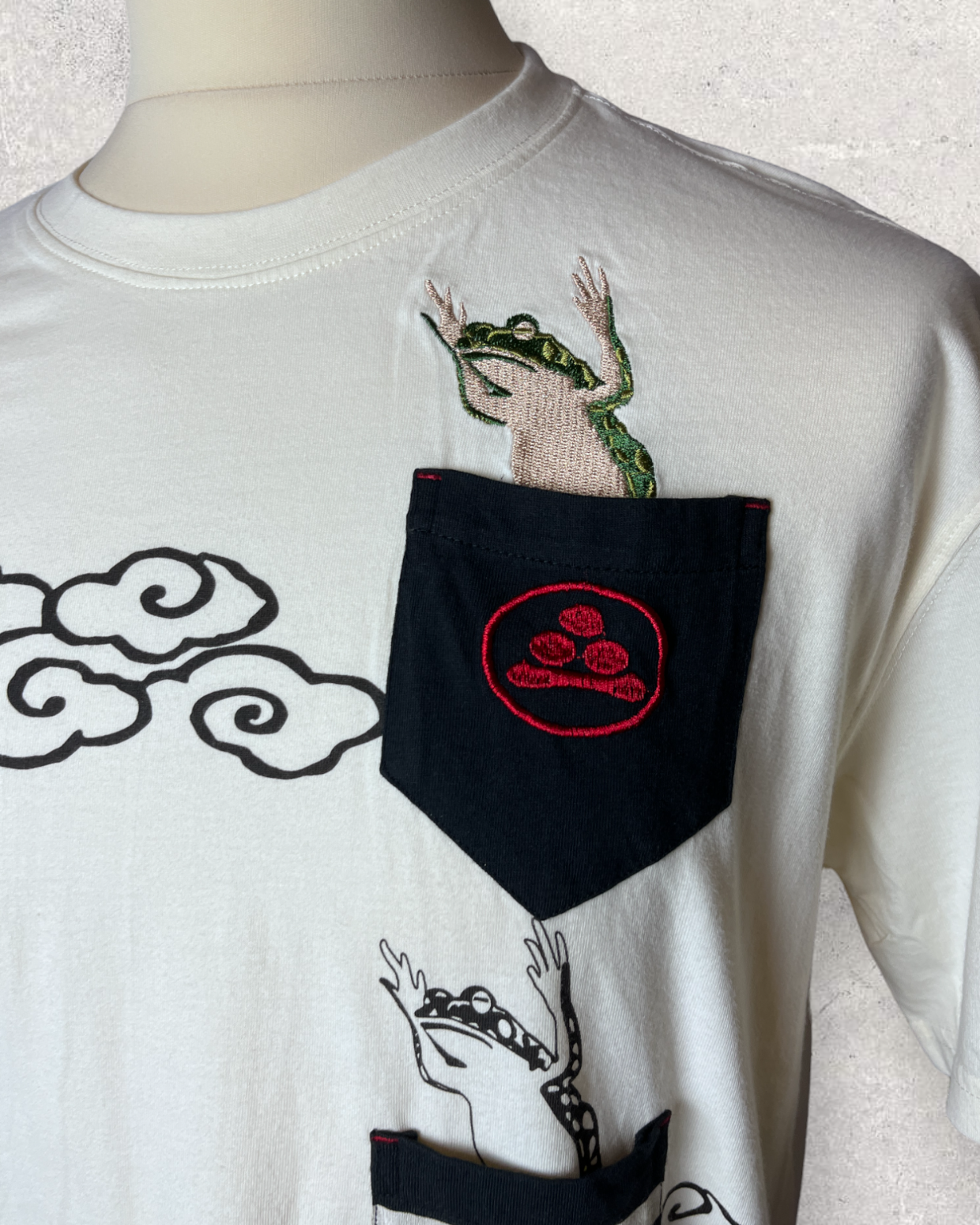 Sanmaruichi Rare pocket White T - shirts | Bran new