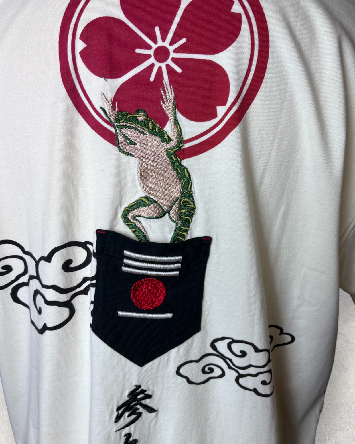 Sanmaruichi Rare pocket White T - shirts | Bran new