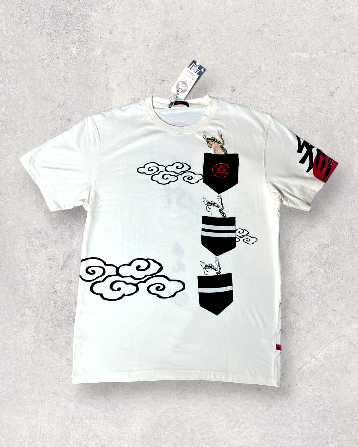 Sanmaruichi Rare pocket White T - shirts | Bran new