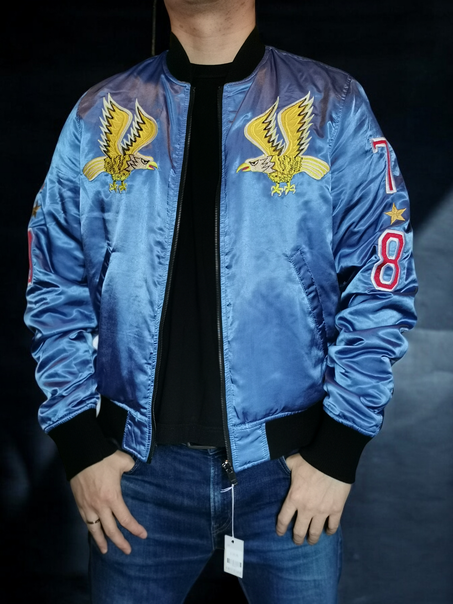 DIESEL Reversible Bomber Sukajan | spring/autum | Vintage