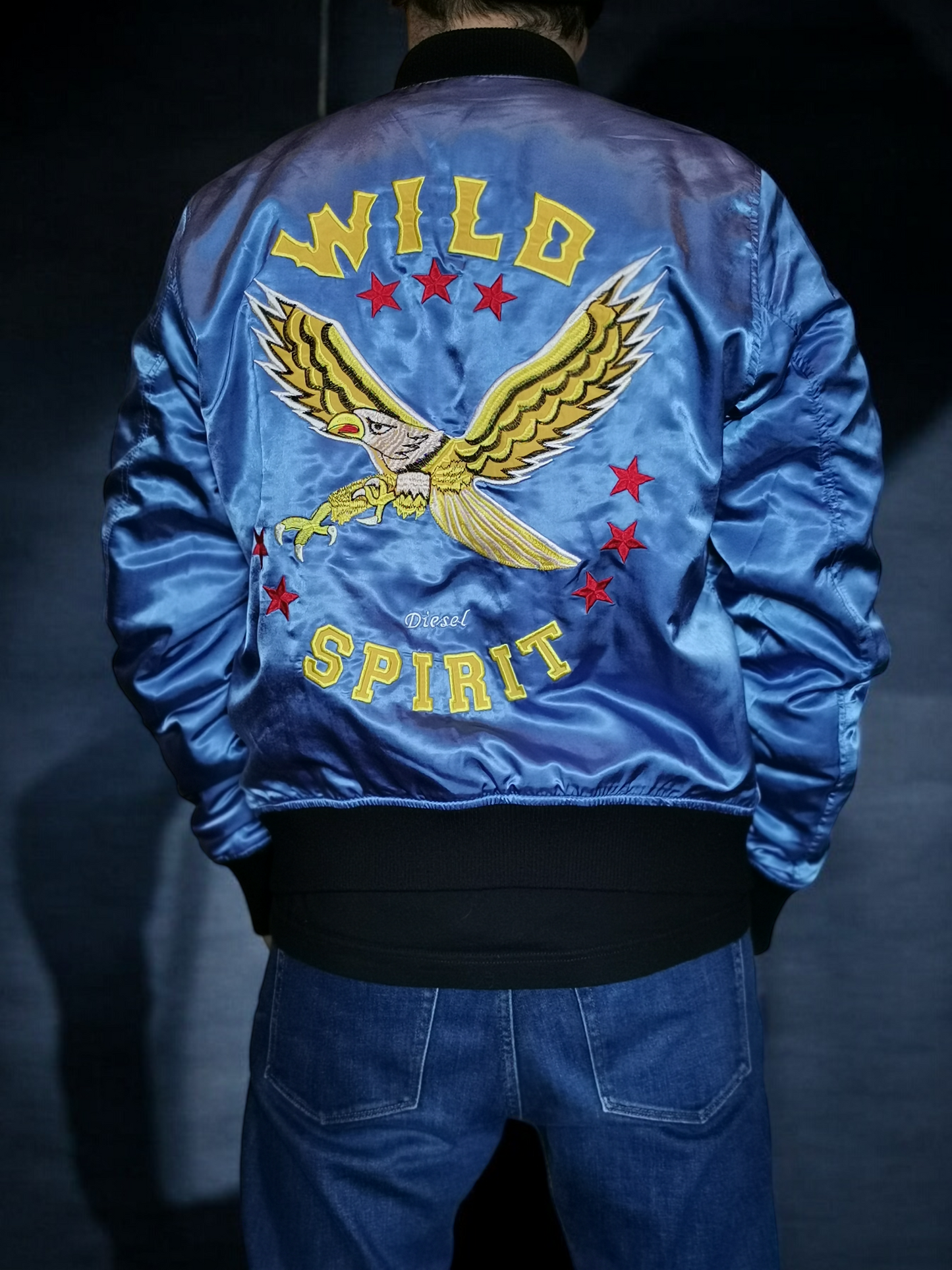 DIESEL Reversible Bomber Sukajan | spring/autum | Vintage