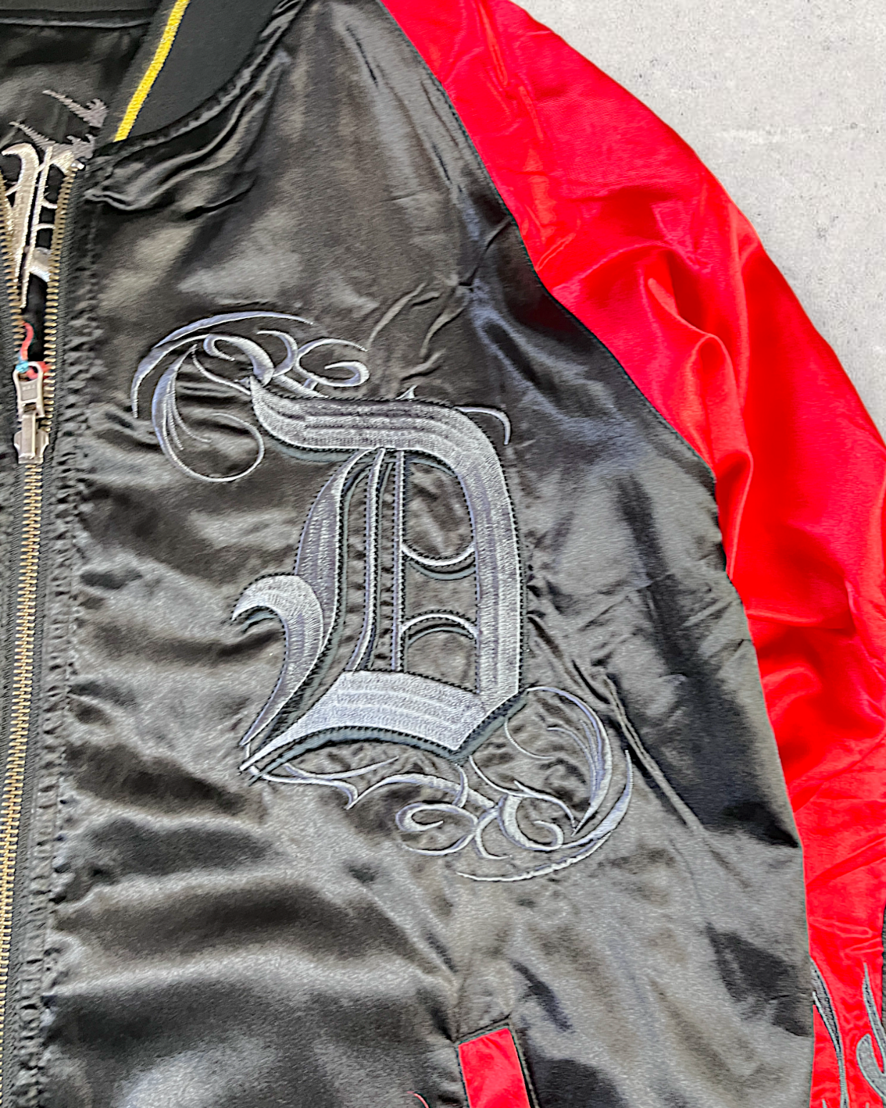 【XL・Reversible】Portgas D. Ace Souvenir Jacket|One Piece Official Embroidered Sukajan|Rare Anime Collectible