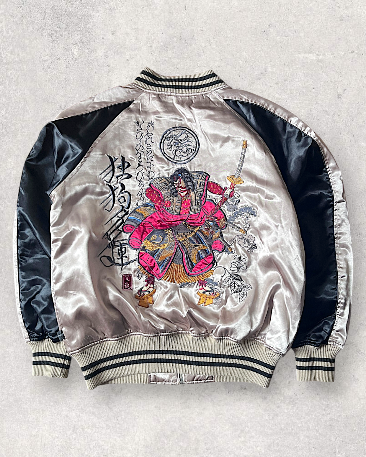 KOKURYU - Black Dragon] Bomber jacket Vintage / Single – BIREI JAPAN