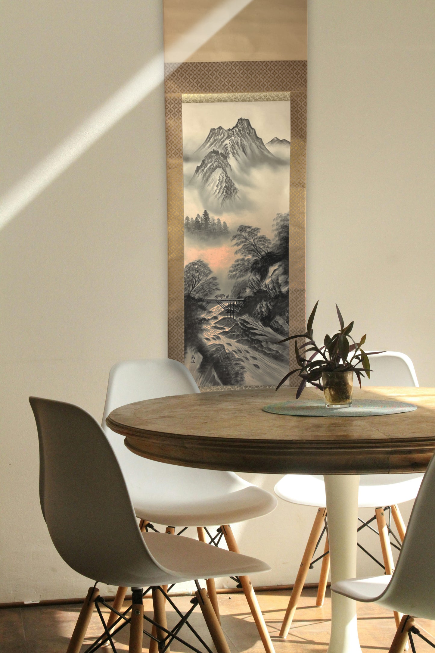 Landscape Painting - Captivated by the Profound Depth of Ink Wash Painting