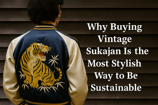 Why Buying Vintage Sukajan Is the Most Stylish Way to Be Sustainable