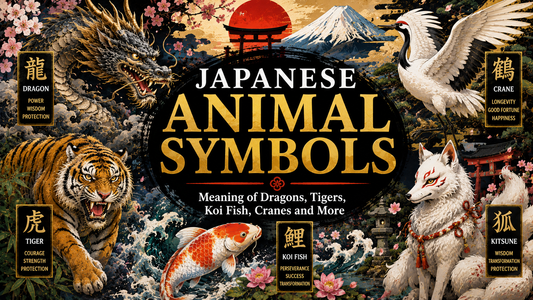 Japanese Animal Symbols: Meaning of Dragons, Tigers, Koi Fish, Cranes and More
