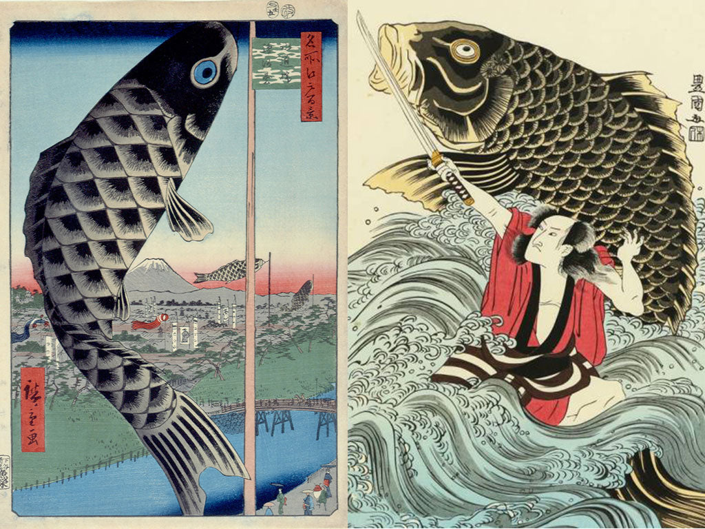 Koi and Sakura: Perseverance and fragility