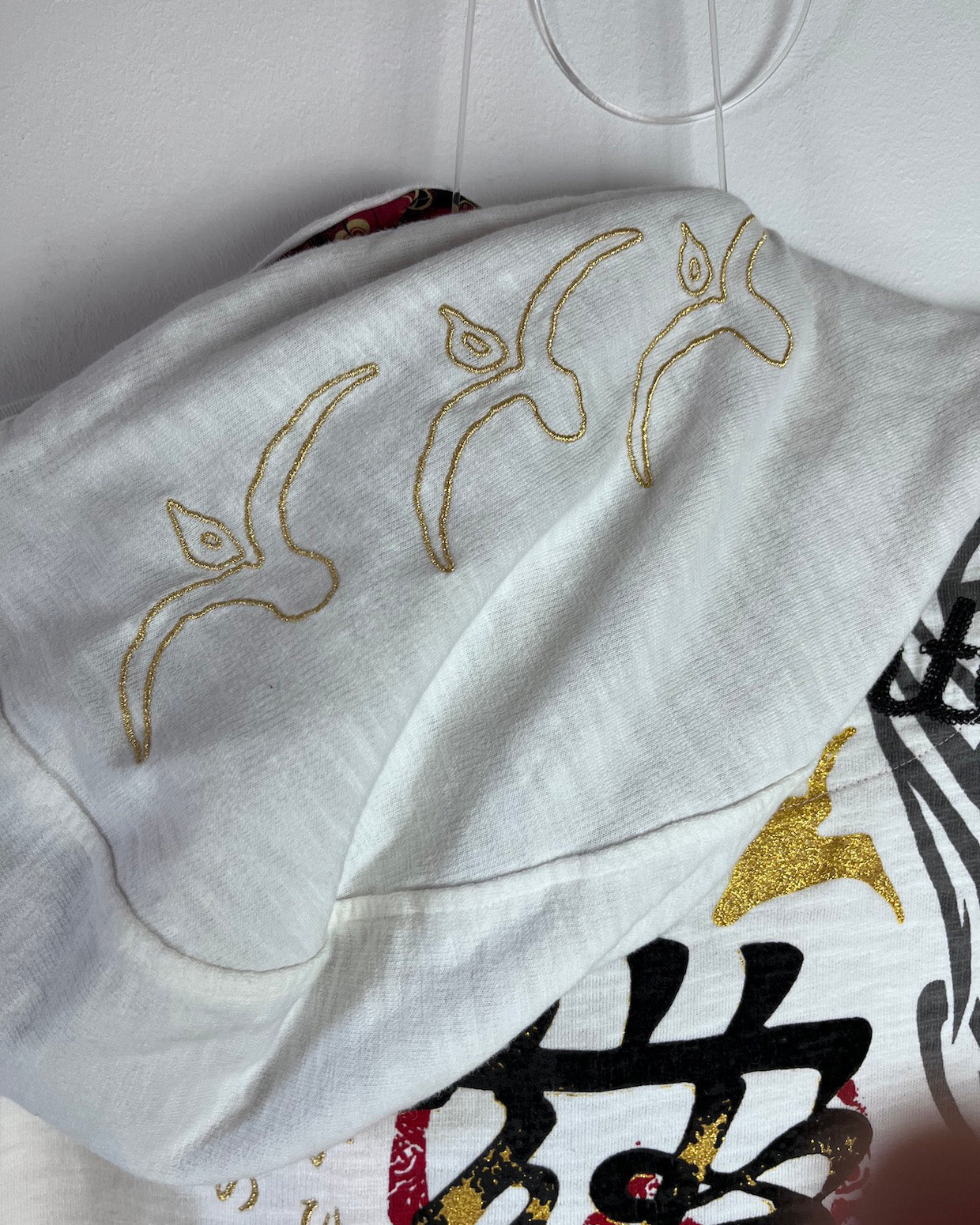 [The Uesugi Kenshin and LOVE Kanji] Japanese transitional hoodies  Vintage - hoodie