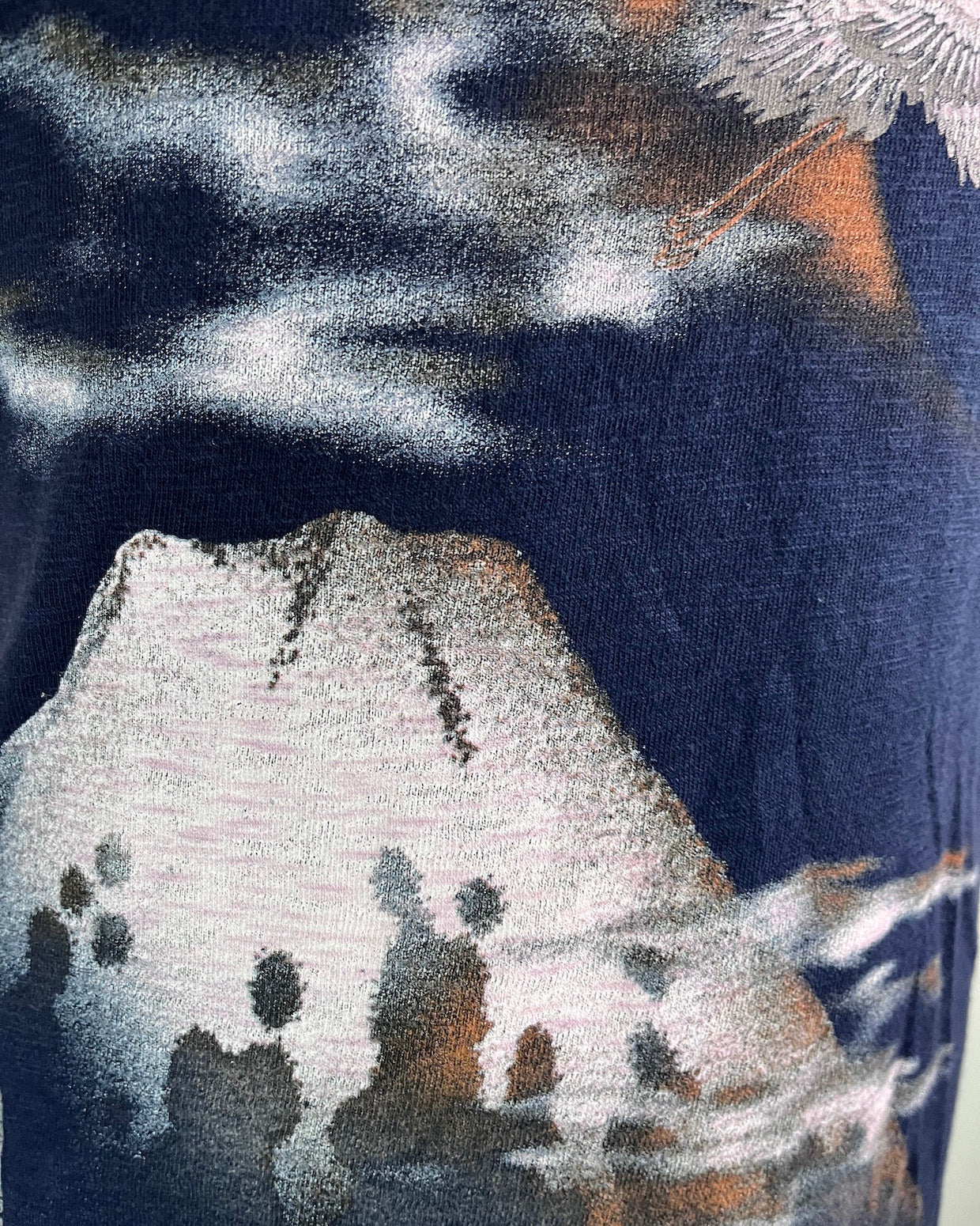 [THE FLYING CRANE] T-shirt / Vintage