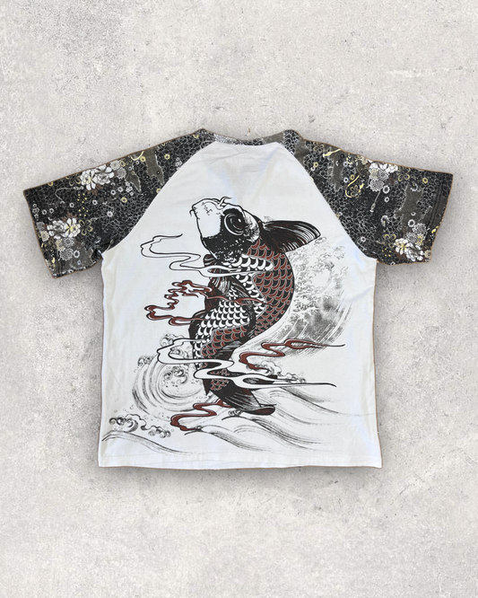 [DANCING IN THE FLOWER BED] T-SHIRT / Vintage