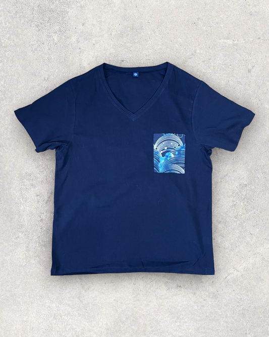 [WAVE ON THE CHEST] Vintage - Tshirt.