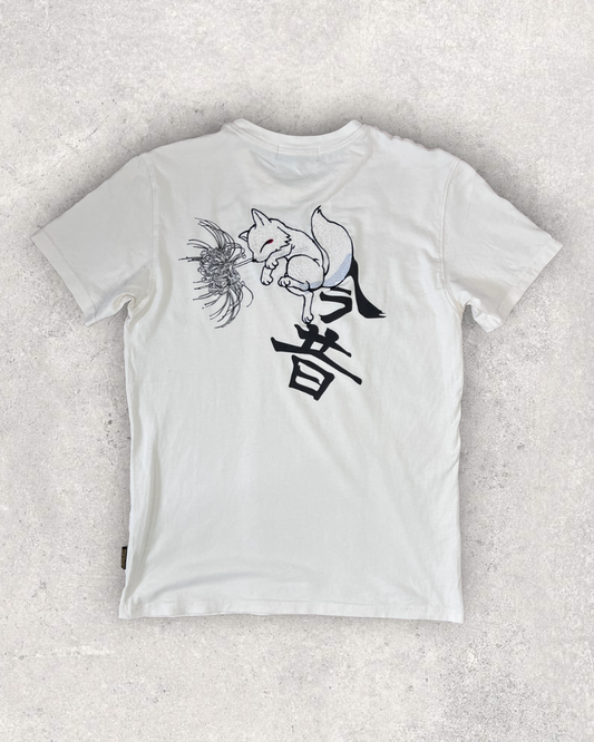 [JUMPING WHITE FOX] Vintage - Tshirt