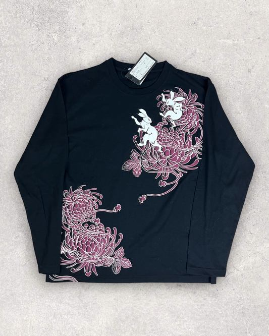 [FEAST OF THE NIGHT - Blue] Vintage - long sleeve shirt