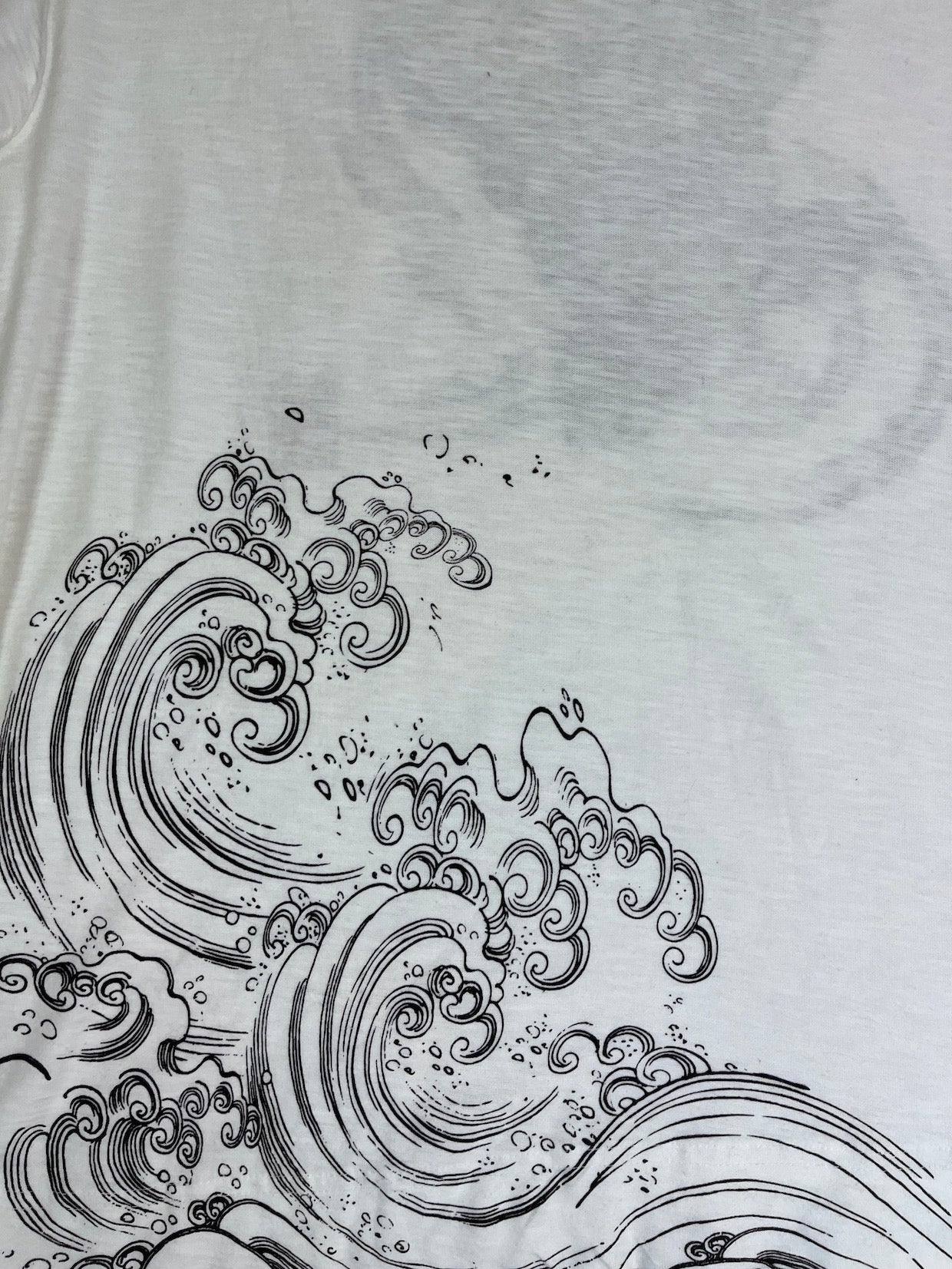 [Quan Yin and Koi] Vintage - Long sleeve shirt