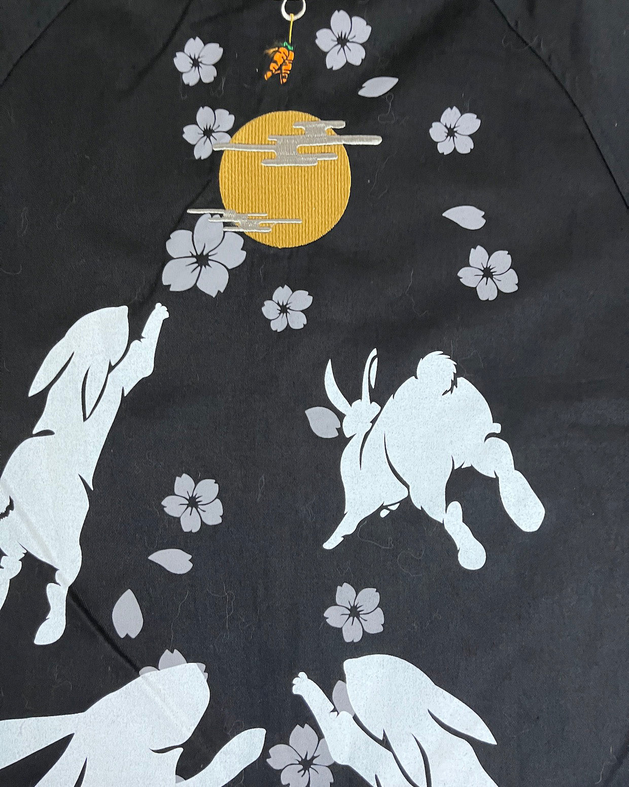 [The Rabbit and the Moon] Japanese transitional hoodies  Vintage - hoodie