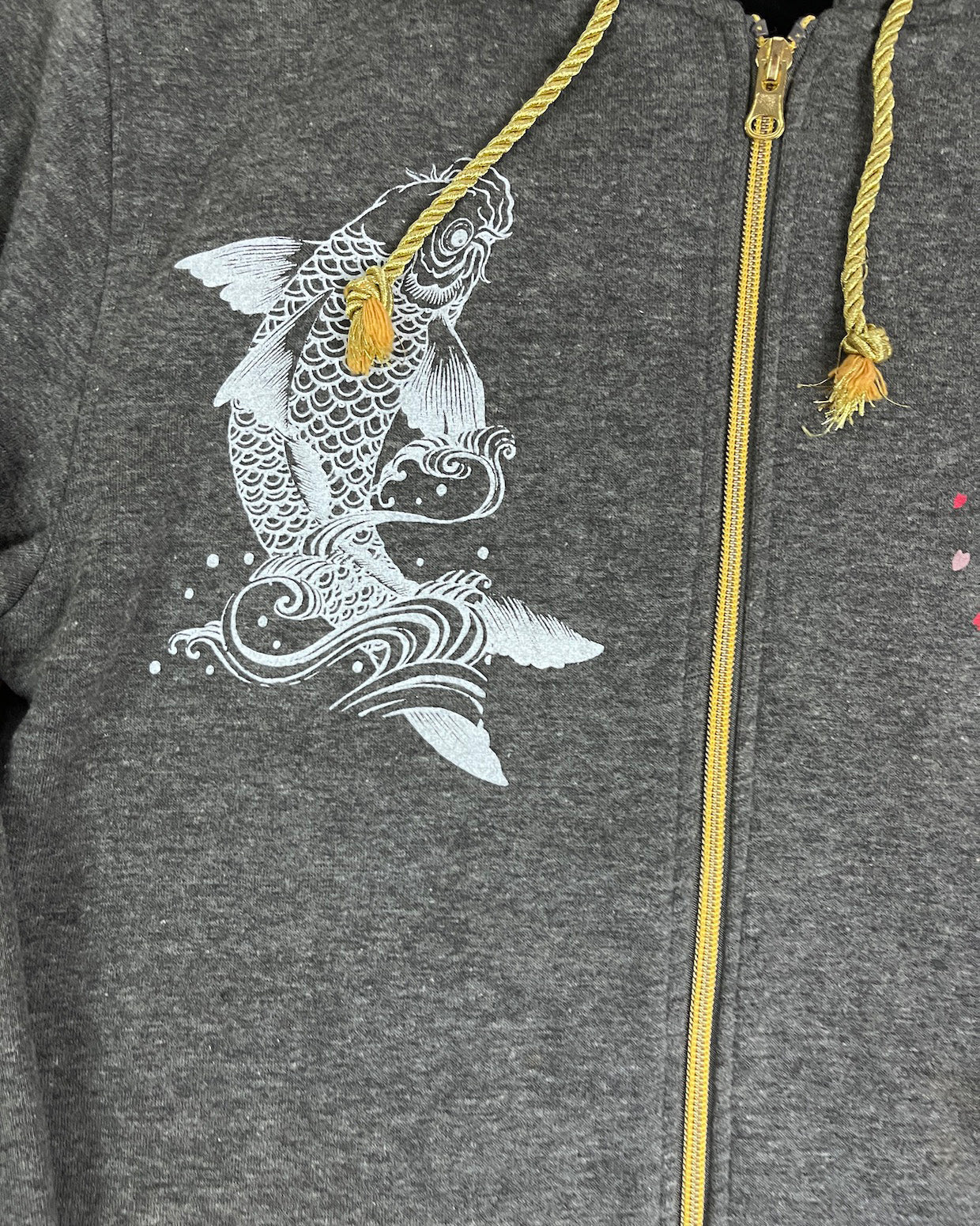 [The Koi Toruymon] Japanese transitional hoodies  Vintage - hoodie