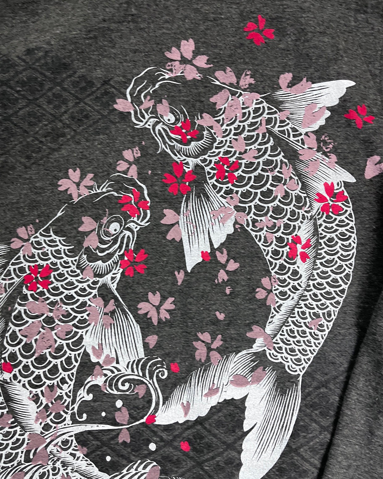 [The Koi Toruymon] Japanese transitional hoodies  Vintage - hoodie
