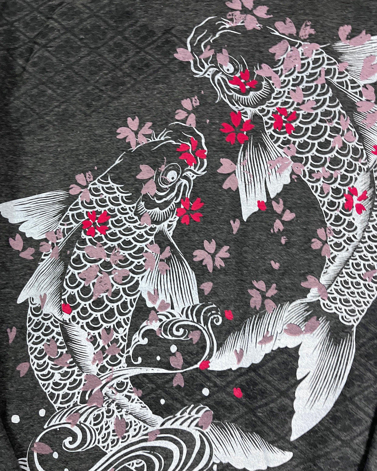 [The Koi Toruymon] Japanese transitional hoodies  Vintage - hoodie
