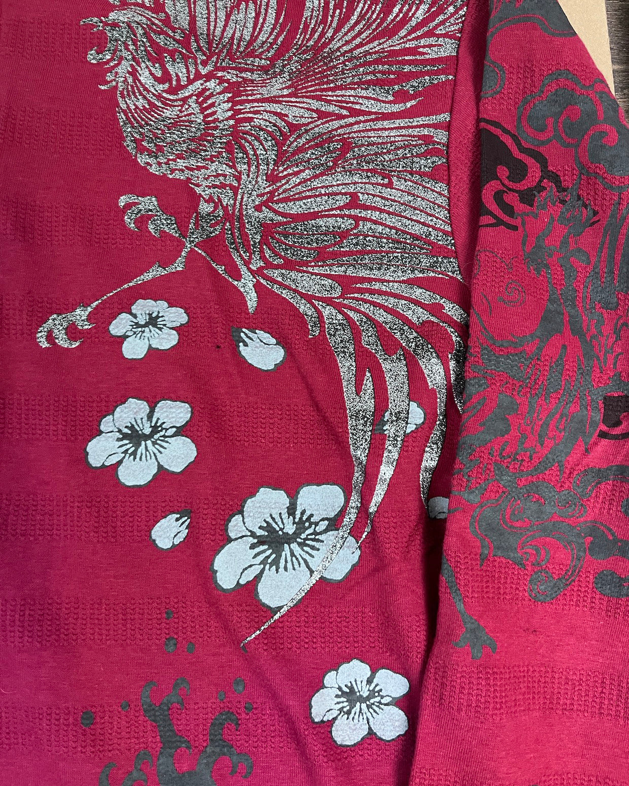 The Phoenix Koi] Japanese transitional hoodies Vintage - hoodie