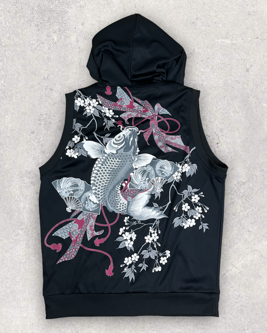 [Koi Toruymon] Japanese transitional hoodies  Vintage - hoodie