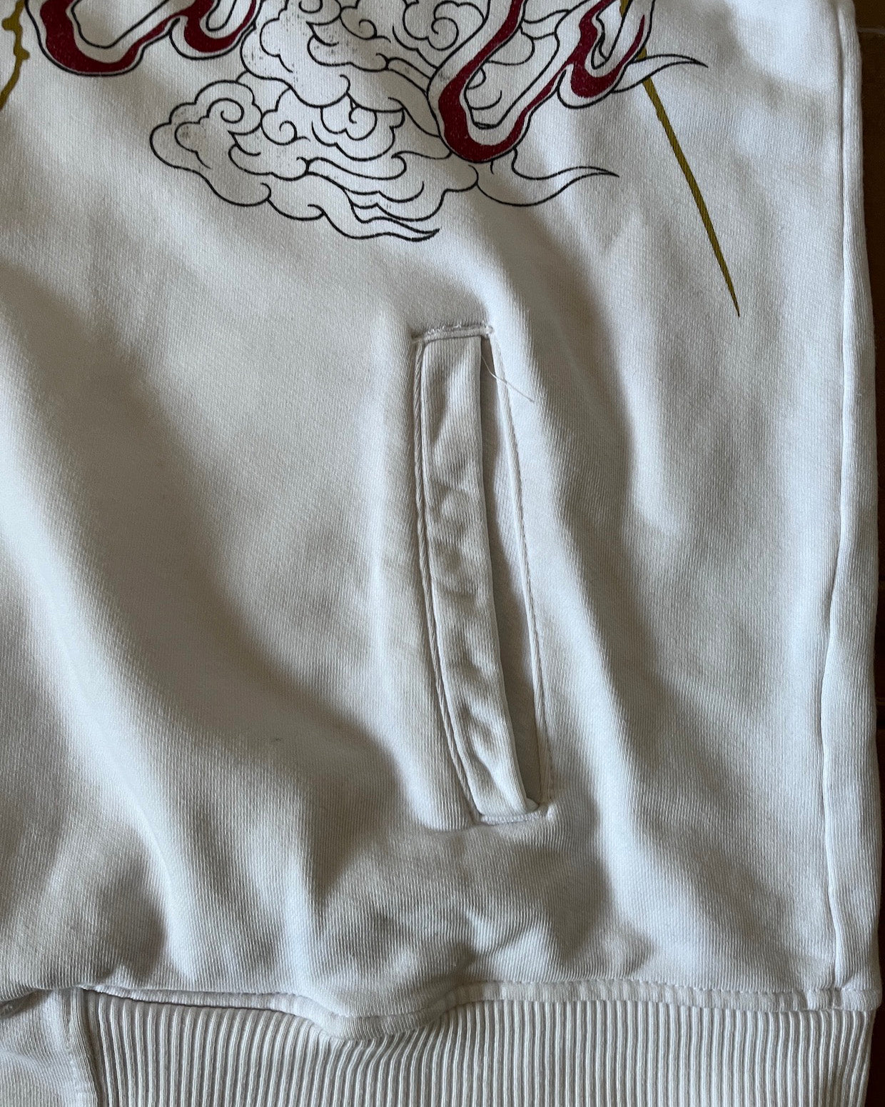 [The Dragon and Phenix] Japanese transitional hoodies  Vintage - hoodie