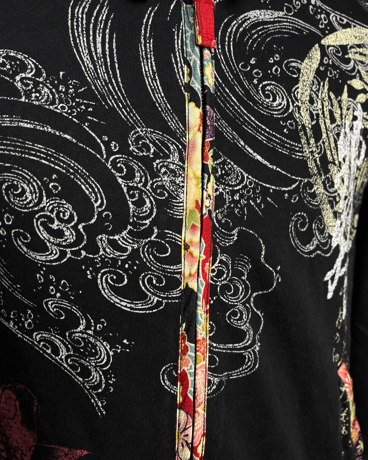 [Japanese pattern] Kimono hoodies  Vintage - hoodie