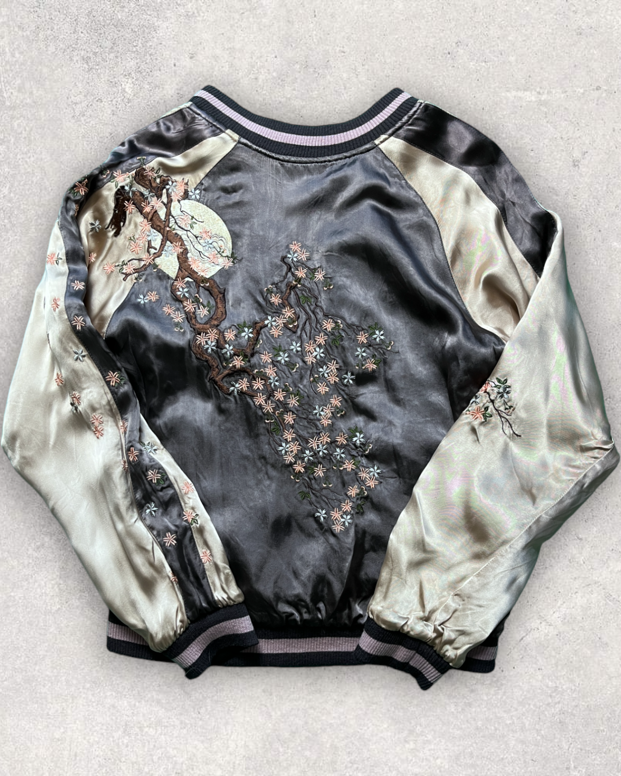 Embodiment of Utagawa Kuniyoshi's World: Skull Reversible Sukajan