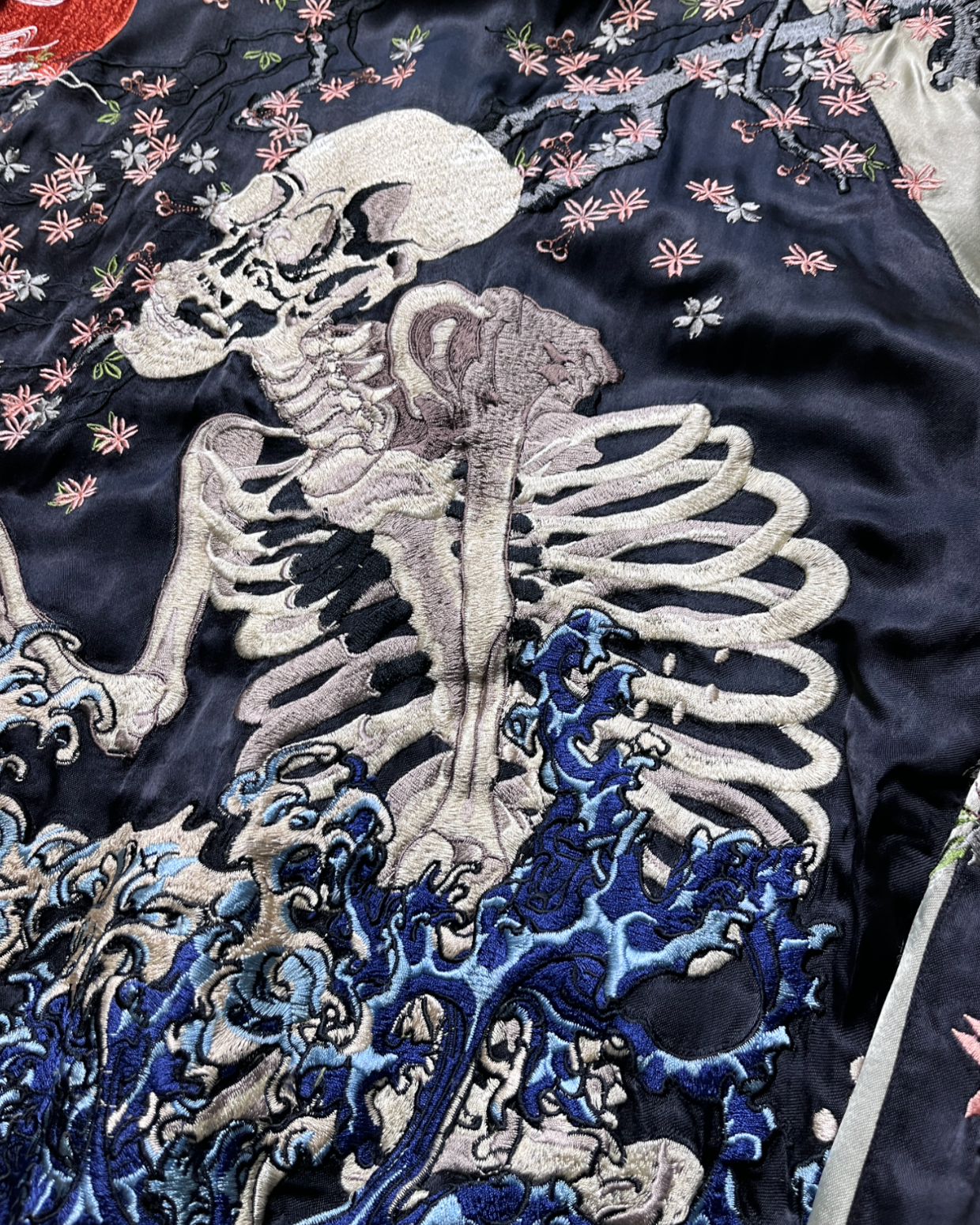 Embodiment of Utagawa Kuniyoshi's World: Skull Reversible Sukajan