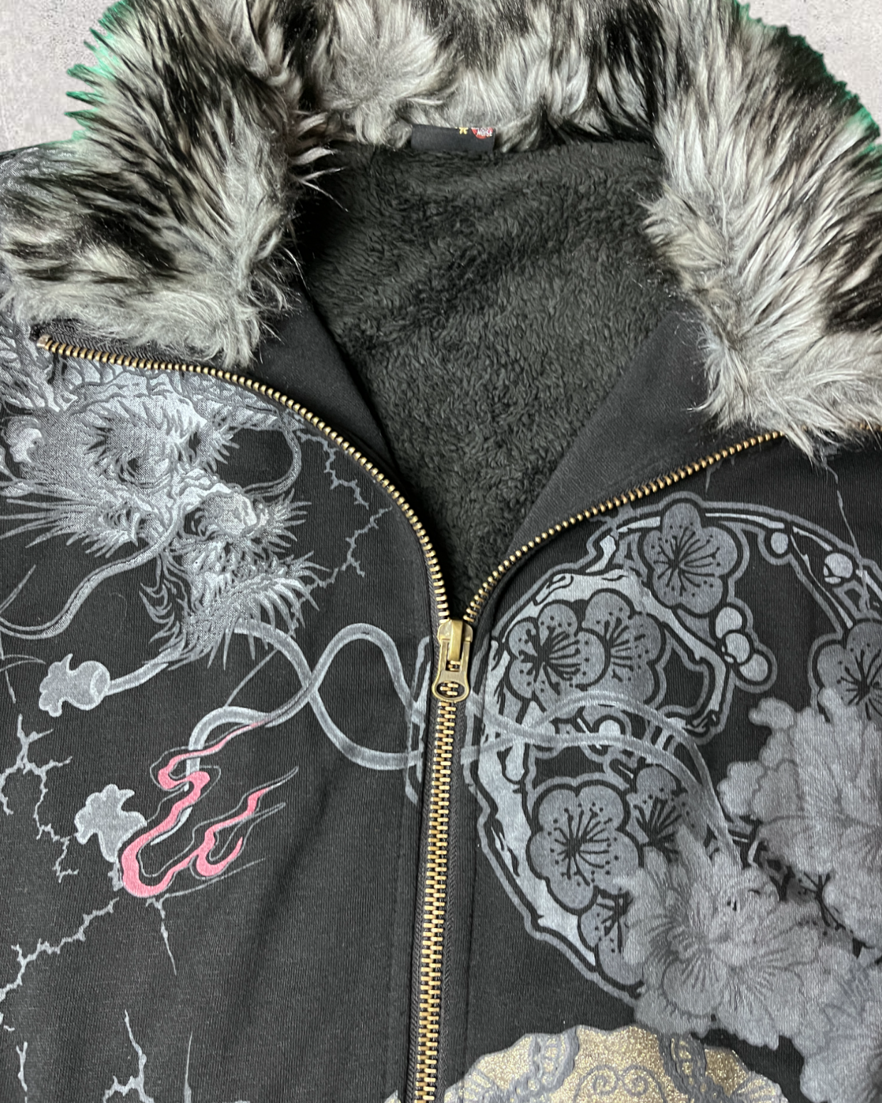 Fur jacket (Japanese Pattern) | Winter | Vintage