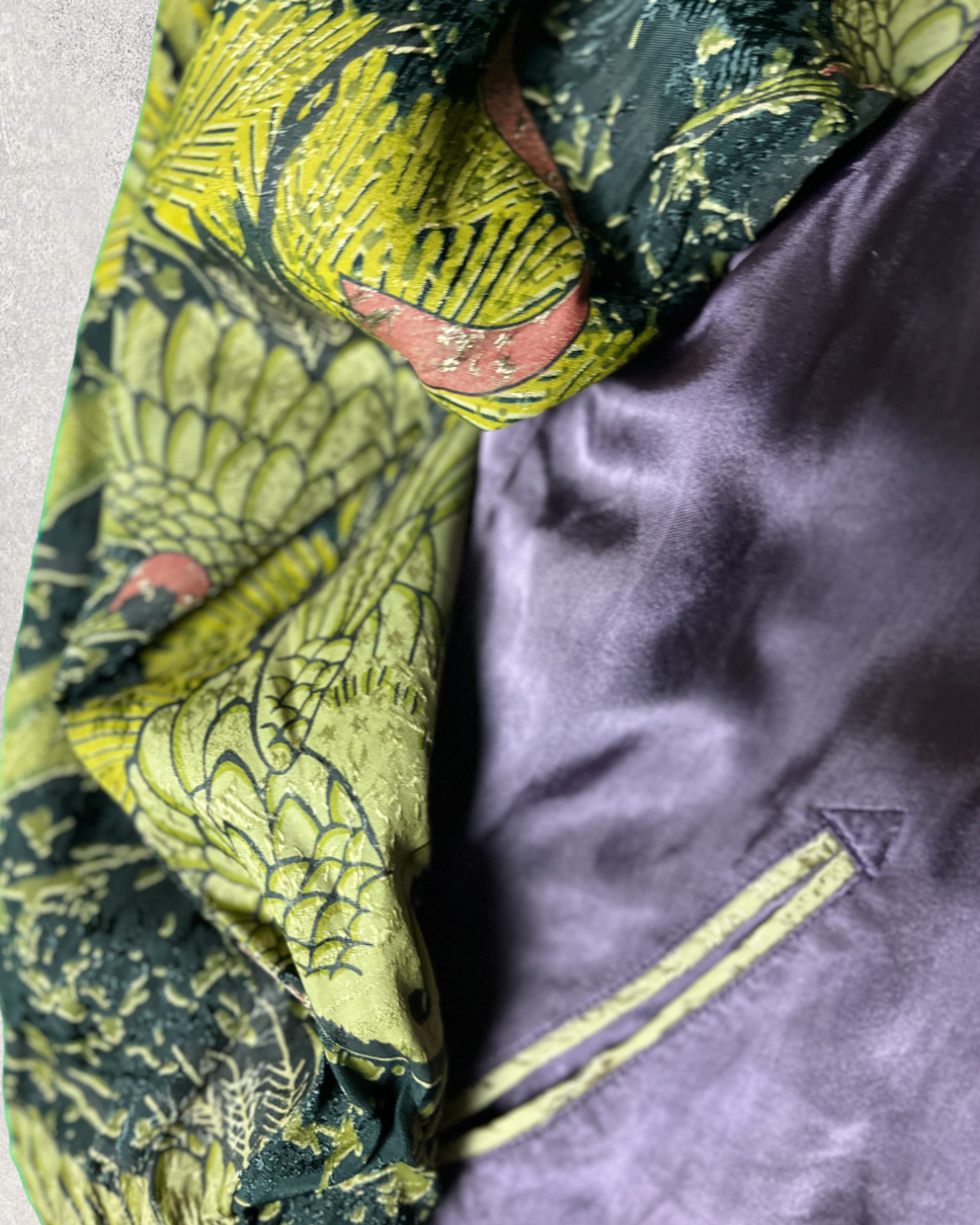 Hawk x Crane Japanese pattern | Autumn | Vintage