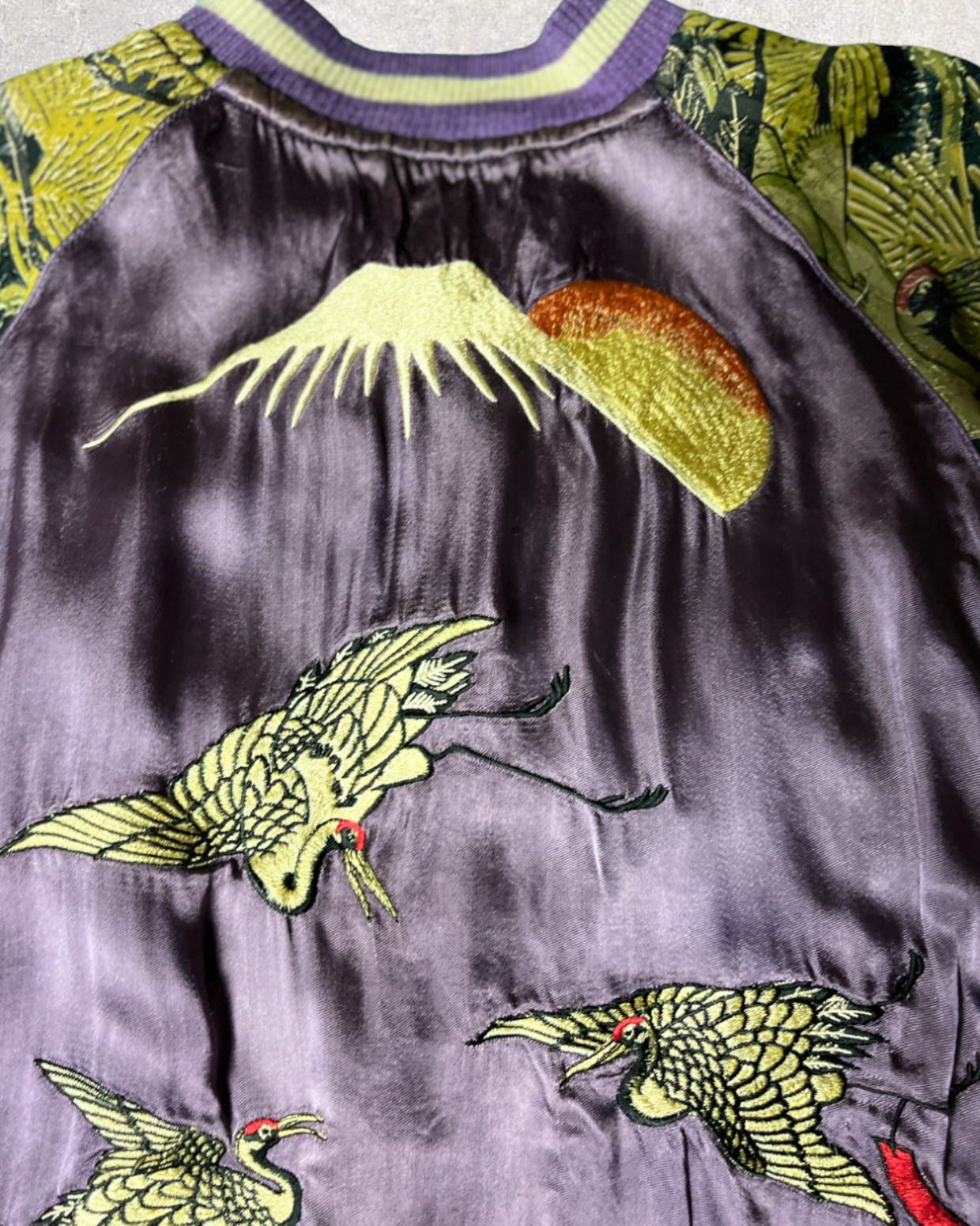 Hawk x Crane Japanese pattern | Autumn | Vintage