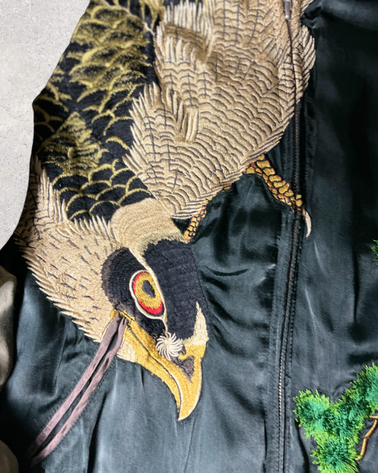 Hawk x Crane Japanese pattern | Autumn | Vintage