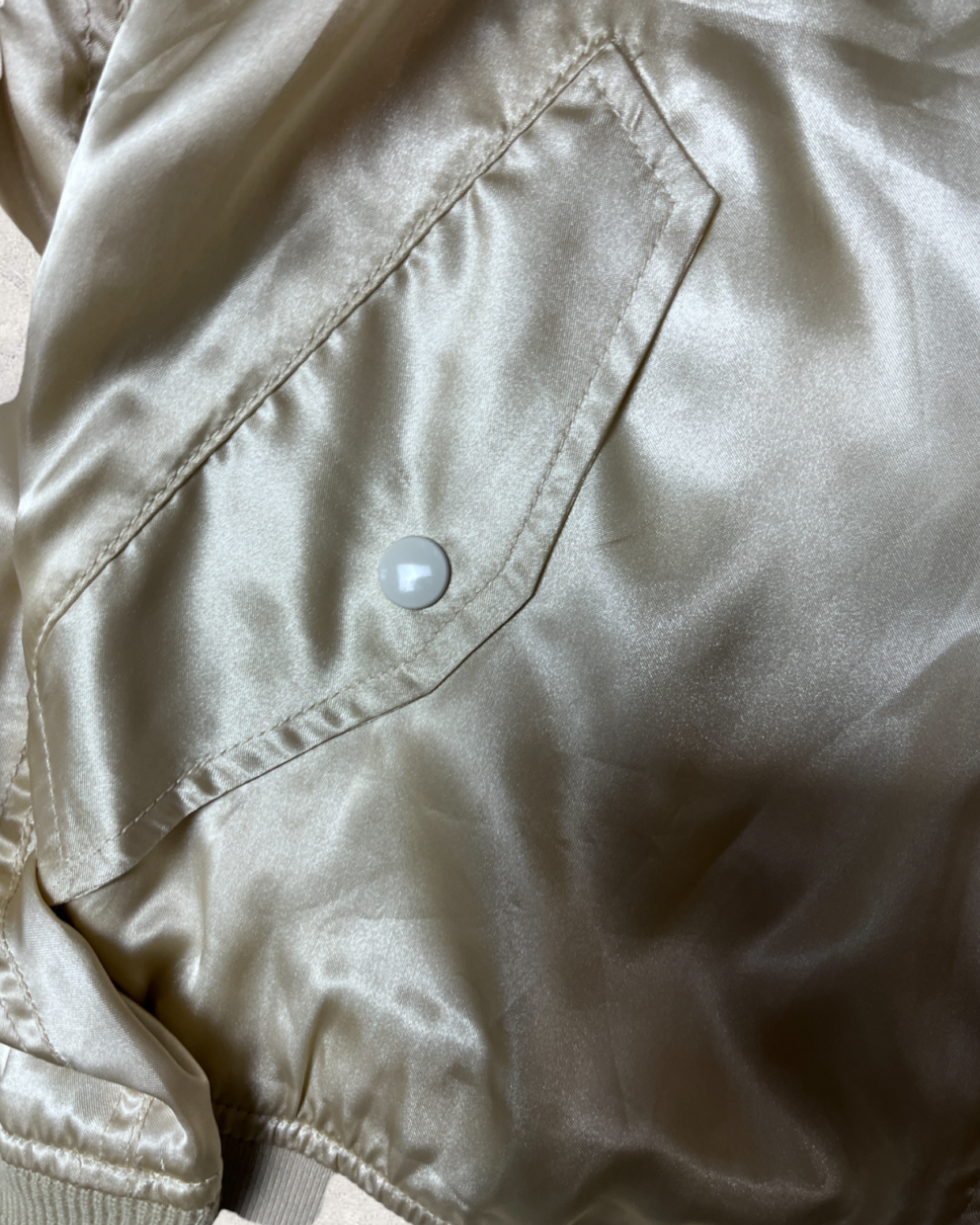[S] ALPHA INDESTERS - Tiger x Dragon Japan map | Vintage Jacket