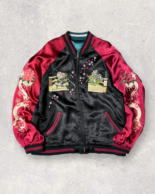 Carp ONIKIRIMARU 2way sukajan | Winter | Vintage jacket