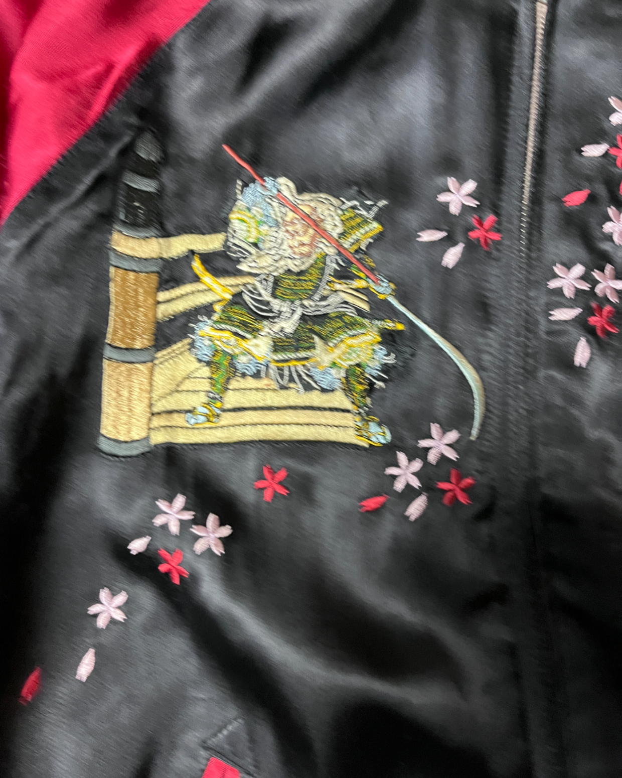 Carp ONIKIRIMARU 2way sukajan | Winter | Vintage jacket