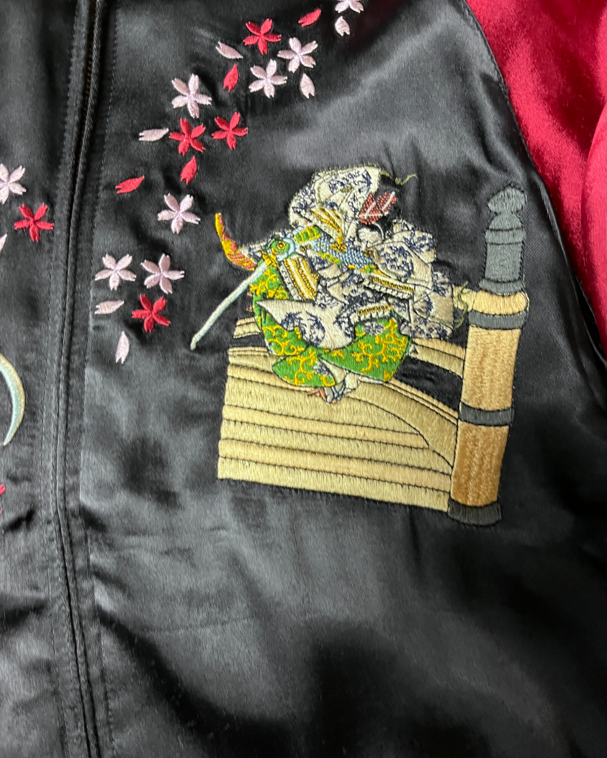 Carp ONIKIRIMARU 2way sukajan | Winter | Vintage jacket